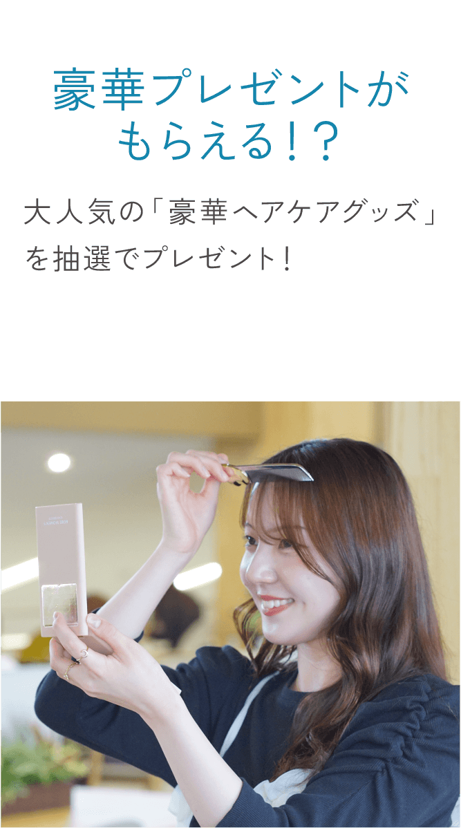 豪華ヘアケアグッズ